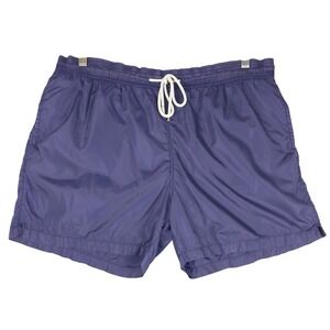 MC2 Saint Barth Mens Swim Trunks Navy Blue XXL Board Shorts Drawstring Mesh